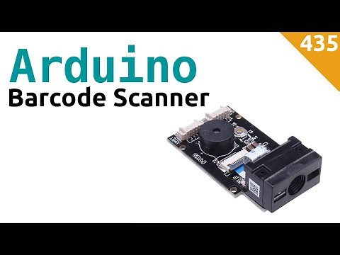 Leggere codici a barre (barcode) con Arduino e il sensore GM65 - Video 435