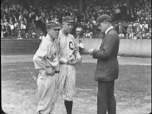 Archive video of League Park and Cleveland baseball in the 1920s