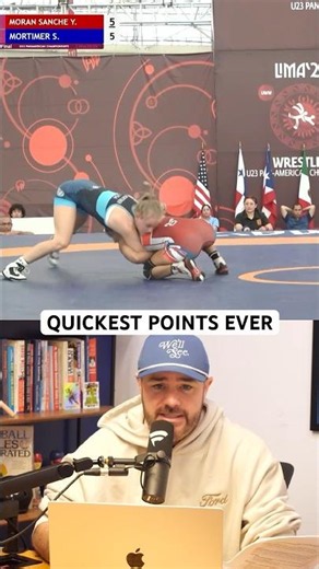 Quickest six points in wrestling history, a breakdown