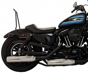 HD Sportster XL Slip-on Exhaust | Chrome