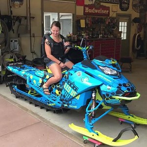 4.7K views · 31 reactions | Too funny!!  @1_legged_sledder When you trick your girlfriend ( @chelsnovak1 ) in to testing your avi bag. | Snowmobile Fails | Facebook