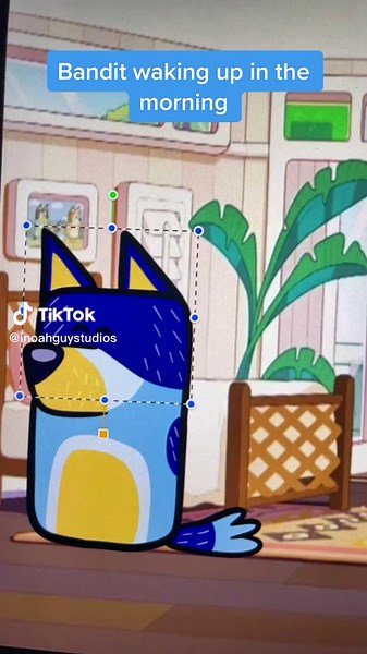 Bluey Animation Meme | Bandit Heeler Morning Routine