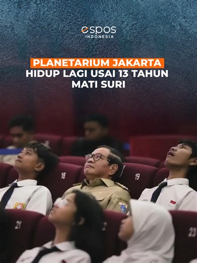 Pemerintah Provinsi DKI Jakarta menghidupkan kembali Planetarium Jakarta usai sebelumnya mengalami mati suri selama kurang lebih 13 tahun. Kabar tersebut disampaikan Gubernur DKI Jakarta, Pramono Anung, melalui akun instagramnya @pramonoanungw Rabu (24/12/2025). Anung dalam postingannya mengatakan, bangga karena sudah menyelesaikan persoalan yang sudah 13 tahun tertunda. Dia berharap, planetarium bisa kembali menjadi rumah belajar bagi anak-anak untuk memperkuat wawasan akademik, literasi sains,