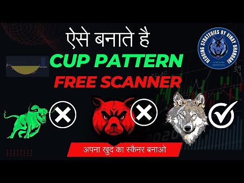 🔴 ऐसे बनाते है CUP PATTERN SCANNER | HOW WE CAN CREATE CUP PATTER SCANNER Free Chartink Scanner