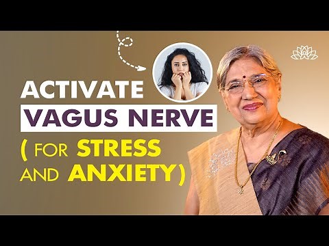 Stimulate & Activate Vagus Nerve with these 5 Powerful Yogic Techniques | Reduce Anxiety & Stress