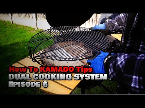 How To Use KAMADO Dual Zone Cooking System | How to Use Kamado BONO Grill