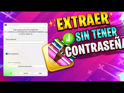 Unzip WinRAR with Password 2022 / Effective and Most Functional Method!