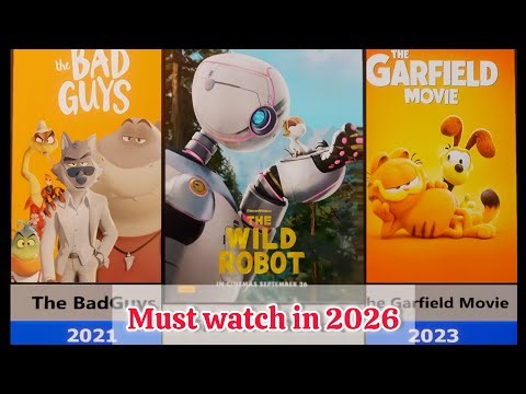 Top 25 3D Animated Movies You MUST Watch in 2026 | Best Animation Films of All Time