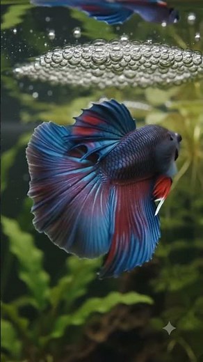 Betta Fish Bubble Nest & Eggs 🫧🐟 | Amazing 4K Close-Up