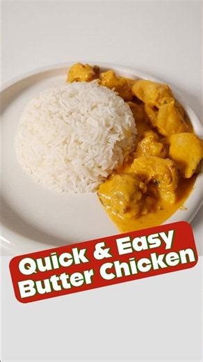 Butter Chicken in 20 Minutes! Easy Indian Curry #india