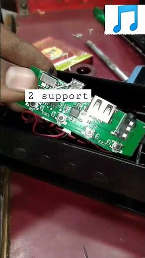 portable BT speaker 🔊 charging connector permanent solution