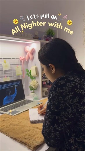 Let’s pull an *All nighter*🌙🎀✨📚 #shorts #shortsfeed #studyvlog #oswaalbooks
