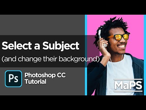 How to Select a Subject and Change a Background in Photoshop