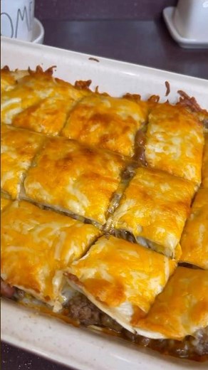 How to make easy Tortillas casserole! #momlife #cookingvideo #fyp #cookwithme #casserole #easymeal