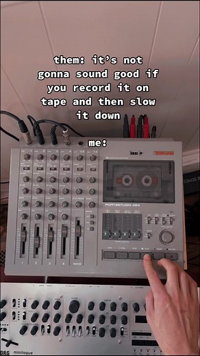 Tascam 424 Analog Recording: Exploring the Beauty of Tape Recording