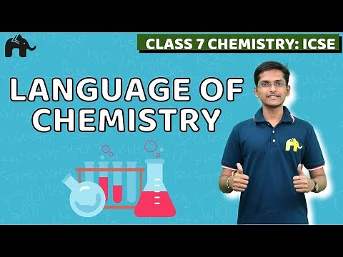 Language of Chemistry Class 7 Science ICSE | Selina Chapter 5 Evolution of Gas Chemistry