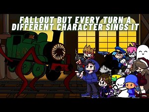 FNF Fallout But Every Turn A Different Character Sings It 🎶🎶