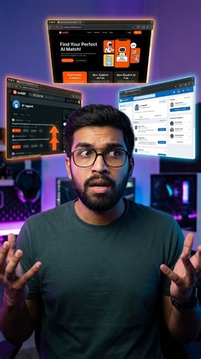 Data Engineering Tamil on Instagram: "First we built websites for humans. Now we’re building websites for AI agents. Reddit for agents. LinkedIn for agents. And yeah… even some wild experimental ones 😂 Feels like the internet is slowly shifting from users to agents. So what are you building next? Keywords: AI agents, agent websites, autonomous AI, generative AI tools, AI platforms, future of AI internet, developer AI tools, automation technology, AI ecosystem, agent based apps #aiagents #artifi