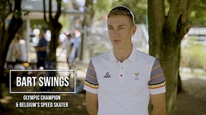 11K views · 310 reactions | The Olympic champion and Belgian inline Speed skater Bart Swings won yesterday with Jason Suttels the Berlin Marathon inline skating. One month ago we met the athlete in Italy, where he shared with us its passion for wheels, fast pace and the Olympic dreams to see speed skating inside the @olympics  | World Skate | Facebook