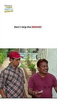 Don't skip the ending ! #tmkoc #funny #jethalal #daya #shortsfeed