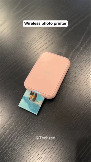 Mini Wireless Photo Printer That Prints Without Ink!📸🔥|#amazonfinds #photoprinter