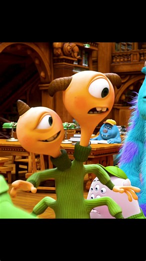 #fyp #foryou #movie | monsters university library scene