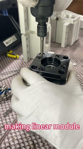 making the linear module #manufacturer #cnc #machine #factoryproducts