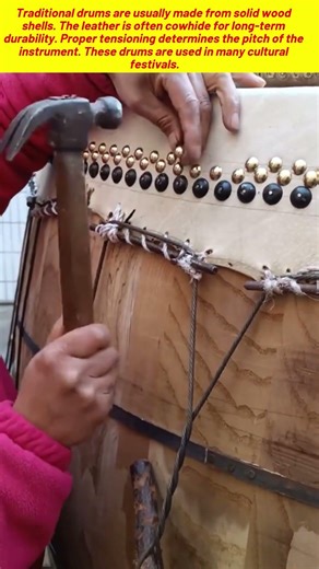 Building Massive Musical Instruments Using Traditional Hand Tools