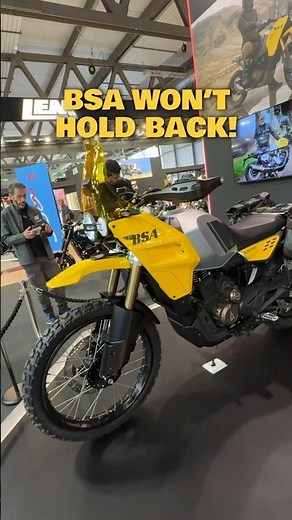 Excited for BSA's future? #BSAThunderbolt #Thunderbolt #EICMA2025