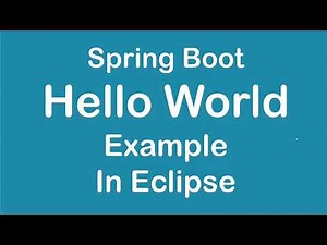 Spring Boot Maven Project in Eclipse || Spring Boot Sample Project || Spring Initializr Tutorial