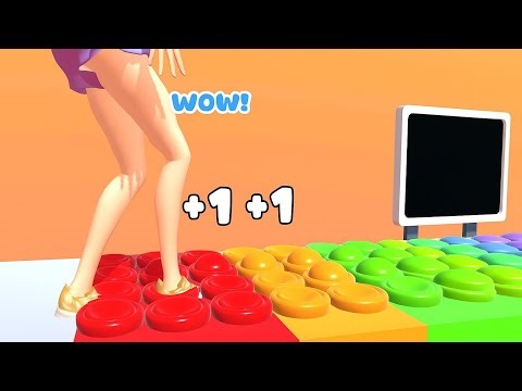 "💫 Tippy Toe Challenge 👣 Satisfying Steps & Fun Gameplay!"