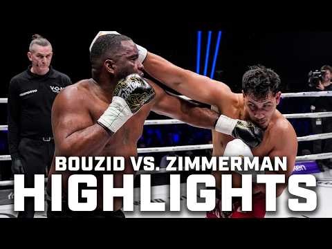 TOURNAMENT SLUGFEST 🥊 Anis Bouzid vs. Errol Zimmerman [FIGHT HIGHLIGHTS]