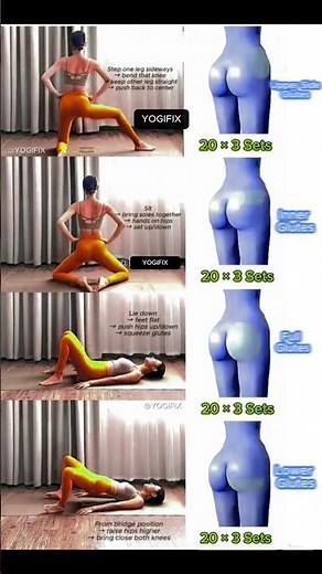 Grow Your Booty FAST 🍑 4 Simple Home Exercises (No Equipment!)