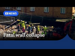 A construction worker dies in Brisbane’s West End after a retaining wall collapse | ABC News