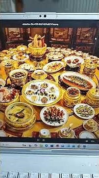 This is an introduction to the Manchu-Han Imperial Feast, a Chinese court cuisine.