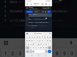 Base64 Decode in Python (Easy) 🚀
