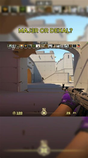 MAJER OR DEXAL #cs2 #csgo #counterstrike #foryou #fyp #gaming #games #shorts #maj3r #zywoo #dexal