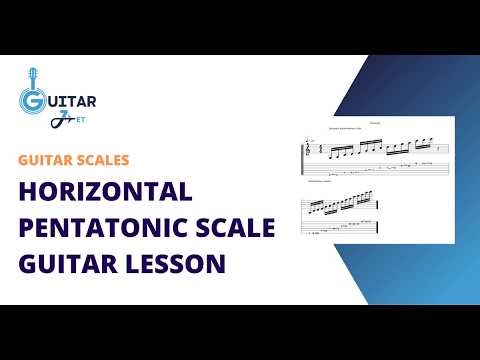 Horizontal Pentatonic Scale Guitar Lesson (Tabs in Description)