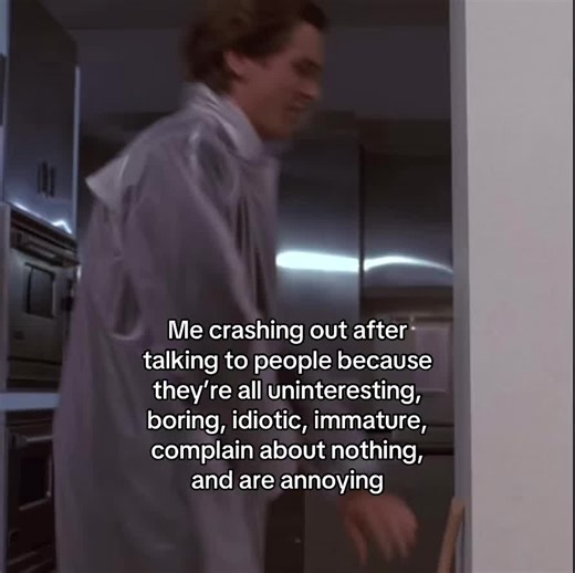 real #americanpsycho #patrickbateman #fyp #foryoupage #vent | crashing out