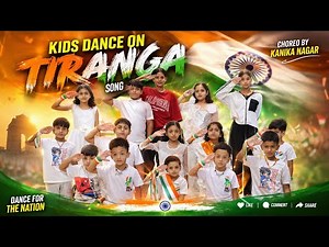 Tiranga Song Dance Performance by Kids | Back2talent Dance Academy | Independence Day Special | B2T