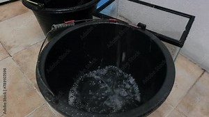 Water dripping in bucket and dishes from ceiling, risk of shingles, damaged roof