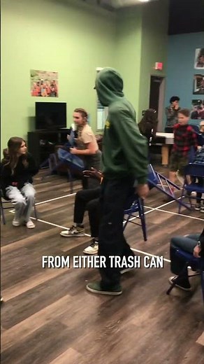 CHAIR BASKETBALL 🏀 Indoor Youth Group Game!