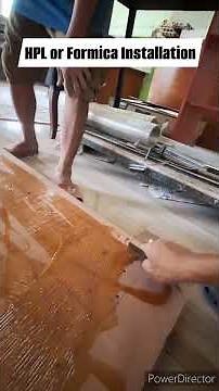 HPL or Formica Laminate Installation