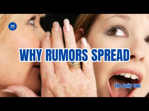 Why Do Rumors Spread So Fast? (Explained Simply)