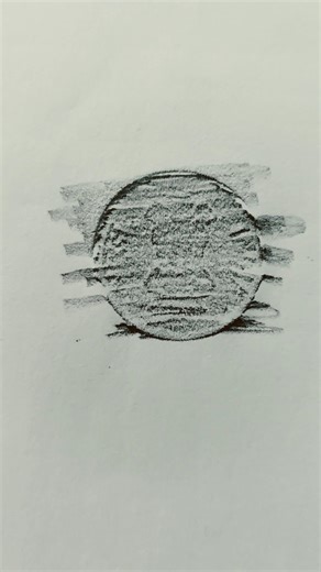 How to do Coin Rubbing Art | Easy Pencil Tracing Magic for KidsCoinRubbing #PencilArt #MagicDrawing