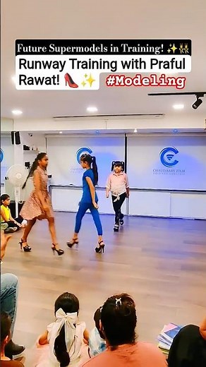 My Runway Training with Praful Rawat! 👠✨#amayra #fashionmodeling #Shorts