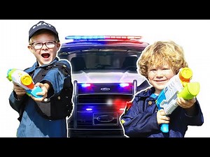 Kids Police Officers in Patrol Cars | Videos for kids