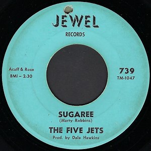 The Five Jets - Sugaree / The Shake