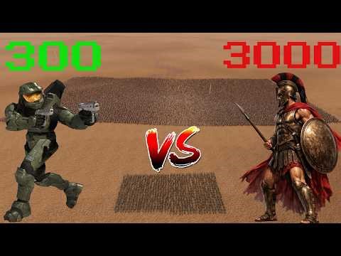 Can 300 Spartans Defeat 3,000 Spartans?