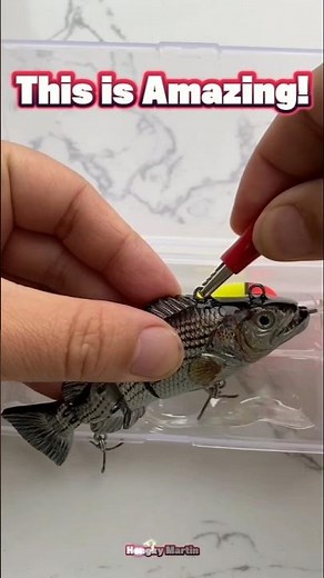 This ELECTRONIC LURE Moves on Its Own! Game Changer for Fishing!